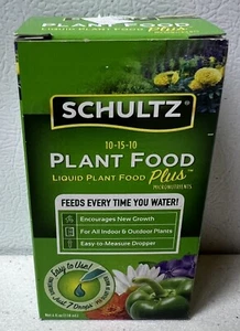 Schultz All Purpose Liquid Plant Food 10-15-10, 4 oz - Picture 1 of 3