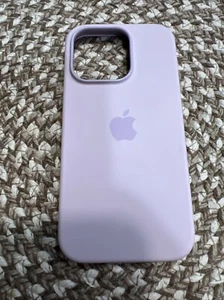 Apple iPhone 13 Pro Case Liquid Silicone MagSafe Light Purple - Photo 1 sur 10