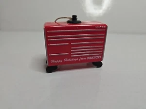 Matco Mechanic Tool Box Christmas Ornament Red  - Picture 1 of 6