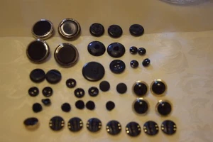 42 bottoni gioiello vintage varie forme (61)  Knoepfe Boutons Buttons ^ - Imagen 1 de 1