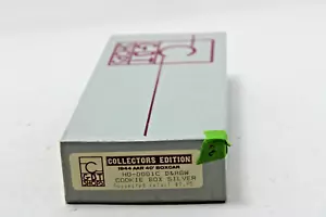 CBT HO Scale 1944 AAR 40' D&RGW VTG Cookie Box Silver Rio Grande Boxcar HO-0001C - Picture 1 of 14