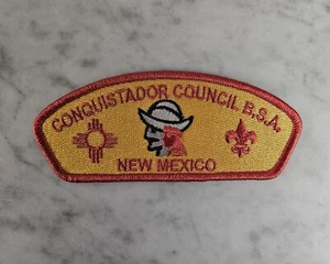 100 Jahre Pfadfinderschaft - Conquistador Council BSA New Mexico Schulteraufnäher - Bild 1 von 2