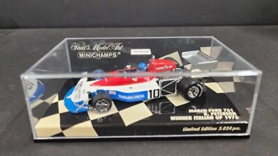 MINICHAMPS F1 MARCH FORD 761 #10 R.PETERSON WINNER ITALIAN GP 1976 1/43 O3 - Image 1 of 4