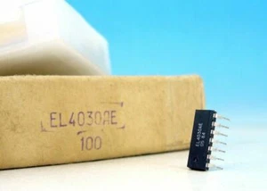 10 x Vintage EL4030AE = CD4030AE 4030 CMOS Quad Exclusive - ODER XOR Gate IC - Bild 1 von 1