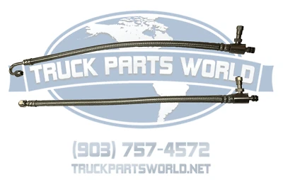 CROSSFIRE TIRE EQUALIZER SYSTEM TPMS STAINLESS STEEL HOSE KIT 12 INCH SET - Image 1 of 2