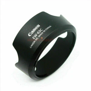 New Canon EW-63C EW63C Camera Lens Hood for Canon EF-S 18-55mm f/3.5-5.6 IS STM - Picture 1 of 10