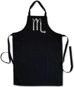 ZODIAC SIGN SCORPIO GRILLSCHÜRZE KOCHSCHÜRZE Star Sign Astrology Horoscope - Picture 1 of 1