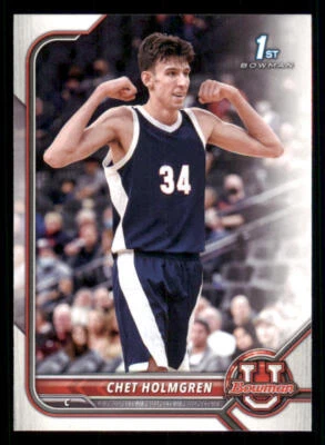 2021-22 Bowman University #38 Chet Holmgren - Image 1 of 2