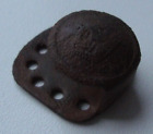 WW1 German Army Uniform Belt Support Brass Hook Button Original S11