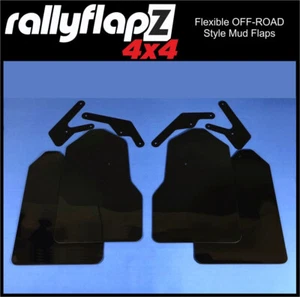 RallyflapZ | Kit lembi fango adatto a Land Rover Discovery 4 LR4 L319 nero 4 mm PVC *G