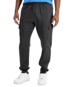SMALL Russell Athletic Fleece Jogger Pants BNWTS Color Charcoal Heather - Picture 1 of 4
