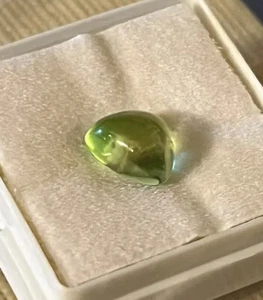 Certified Triangle Cut Natural Peridot Birthstone Shape & Jewlry Clean 2.69ct - Picture 1 of 10