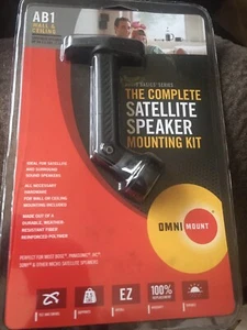 12 Pcs. . OmniMount AB-1 Speaker Mount - Black - Picture 1 of 2