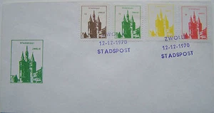 Stadspost Zwolle 1970 - FDC Stadspoort - Picture 1 of 1