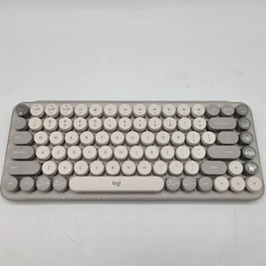 Logitech POP Keys Mechanical Wireless Keyboard - Mist *READ* - Picture 1 of 2