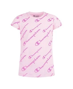 Champion T-Shirt Little Kid Girls Size 4 - Picture 1 of 3