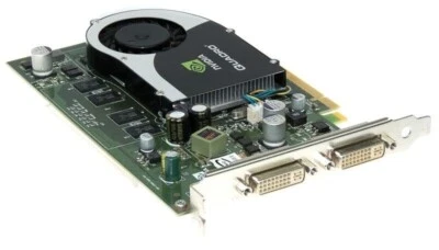 Dell 0WX397 NVIDIA Quadro FX 570 256mb GDDR2 PCIe Graphics Card - Image 1 of 2