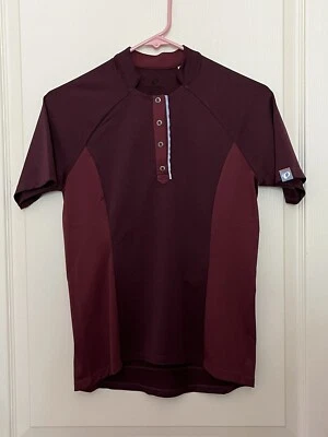 Pearl Izumi Short Sleeve Jersey Buttons Women SMALL Brown NWOT - Image 1 of 4