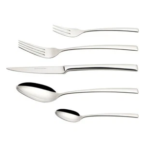 Echtwerk Tafelbesteck Besteck Set Essbesteck AVELINO 30 tlg Silber B-WARE - Bild 1 von 3