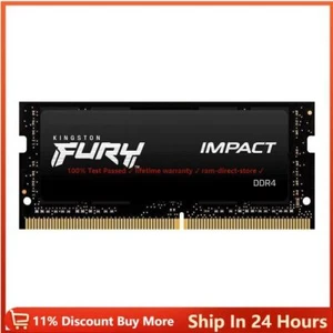Kingston HyperX IMPACT DDR4 8GB 16GB RAM 2666 3200 SODIMM Memory Notebook 260pin - Picture 1 of 12