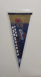 2009 CAVALIERS CENTRAL DIVISION CHAMPIONS PREMIUM 12X30 PENNANT FREE SHIPP #PE18 - Picture 1 of 3