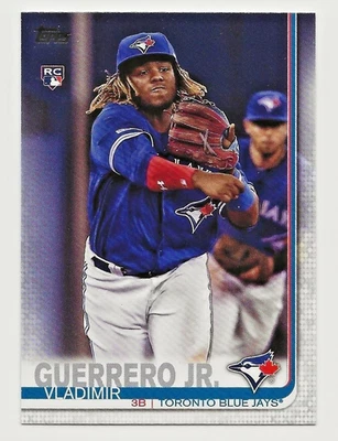 Atualização Topps 2019 VLADIMIR GUERRERO JR. Base Rookie Card Blue Jays RC #US1 (QUANTIDADE) - Imagem 1 de 2