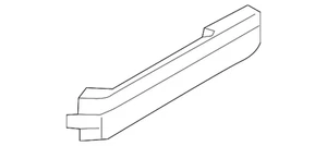 Genuine Ford Armrest Cover HC3Z-26275A19-CA - Picture 1 of 6