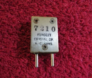 7210 KC kHz FT-243 Ham Radio Crystal TESTED - Picture 1 of 3