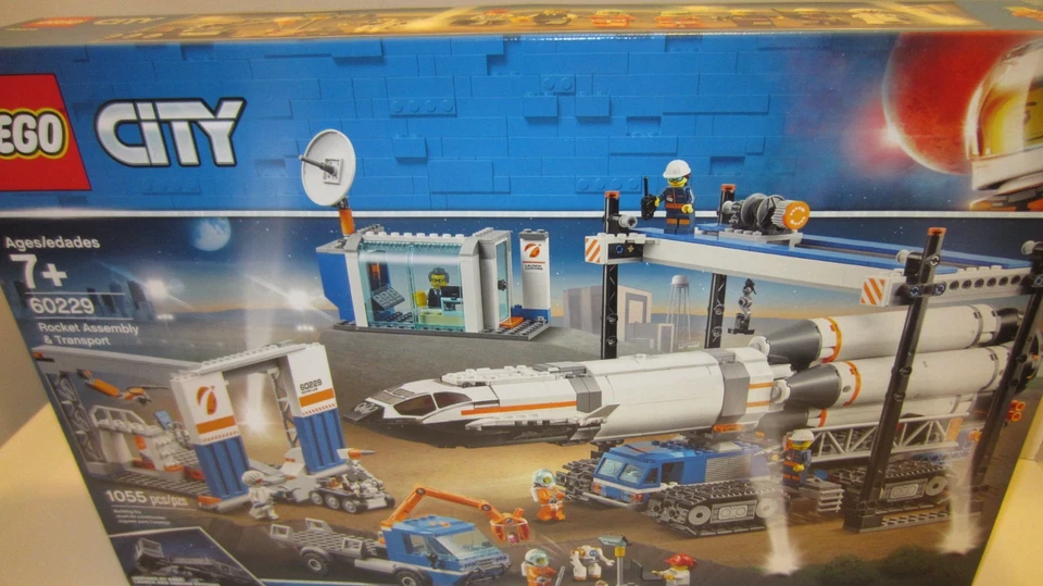 60229 Lego City Rocket Assembly And Transport  [NEW SEALED] - Image 1 of 4