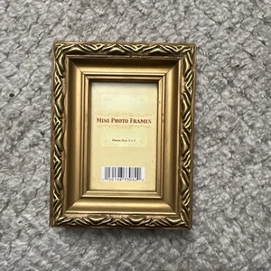 Cornice portafoto vintage oro 2x3 - Foto 1 di 2