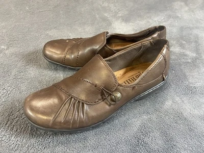 Zapatos sin cordones Cobb Hill By New Balance para mujer talla 8,5 cuero marrón Foto 1 de 4