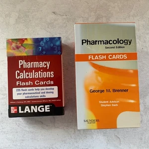 Lange Pharmacy Calculations & Pharmacology Flash Cards Lot Nursing Exam Prep - Bild 1 von 7