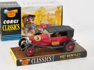 Corgi 1/43 Bentley Le Mans 1927 9002 #3 - Picture 1 of 15