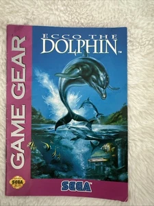 Sega Game Gear nur Anleitung Ecco The Dolphin - Bild 1 von 5