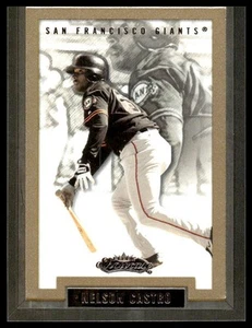 2002 Fleer Showcase #142 Nelson Castro SN #/1000 San Francisco Giants - Picture 1 of 2