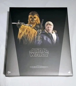 Hot Toys Star Wars Han Solo Chewbacca MMS376 Juego de 2 figuras - Imagen 1 de 5