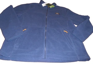 Nuovo con etichette - L.L. GIACCA UOMO BEAN MOUNTAIN CLASSIC PILE BLU FULL ZIP TAGLIA 2XL - Foto 1 di 9