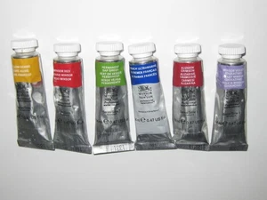 6 Lot Winsor & Newton Professional Artist Watercolor paint 14ml tubes ~Free Ship - Picture 1 of 3