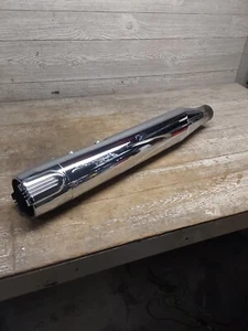 17-23 HARLEY OEM SCREAMING EAGLE CVO TOURING CHROME MUFFLER EXHAUST (64900444) - Picture 1 of 24