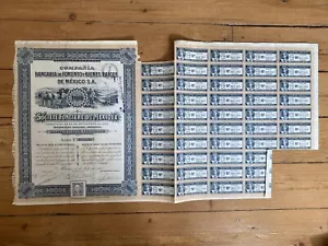 DECO = BANCARIA DE FOMENTO & BIENES RAIGES DE MEXICO (H4) - Bild 1 von 1
