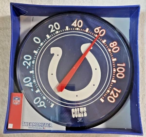 NFL Indianapolis Colts Wall Thermometer 13" WinCraft Sports Football USA NEW - Picture 1 of 6