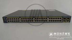 Cisco Catalyst WS-C2960-48PST-L Poe-48 48 Port Ethernet Switch Rack Mountable - Picture 1 of 1