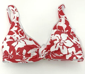 Liz Claiborne Colección Verano Blanco Coral Floral Sujetador Bikini Natación Top TALLA 12 NUEVO - Imagen 1 de 17