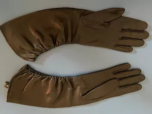 Etro Lederhandschuhe schwarz lang - Bild 1 von 7