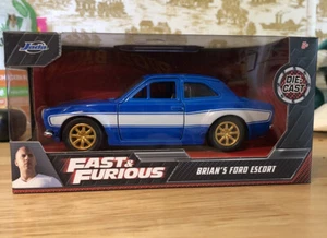 🚙Fast & Furious: Brian's Ford Escort 1/32 Scale “BRAND-NEW”🚙 Diecast Jada Toys - Picture 1 of 14