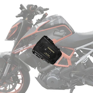 Motorcycle Crash Bars Waterproof Bag For Honda NC750X CB500X CBR500R 650R 1000RR - Picture 1 of 10