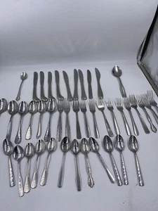 Konvolut 42 gemischte Teile Silberbesteck mehrere Größen und Marken Konvolut - Bild 1 von 14