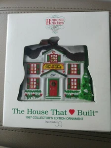 CHRISTMAS ORNAMENT Vintage NEW DEPT 56 THE HOUSE THAT LOVE BUILT 1997 MCDONALD - Picture 1 of 1