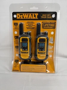 DEWALT DXFRS300 Two Way UHF/FM Radio Walkie Talkie - 2 Pack Kit - Photo 1/2