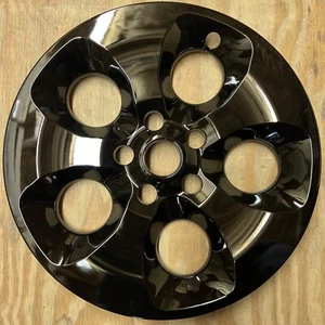 2013-2018 JEEP WRANGLER IMP-421BLK 18" GLOSS BLACK WHEEL SKIN 1 PIECE ONLY NEW - Picture 1 of 2
